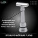 Pearl Flexi Adjustable Safety Razor V12 | Eco-Friendly Double Edge Razor for Men | Reusable Brass Shaving Razor - Perfect Father's Day Gift - Buy Online on GoSupps.com