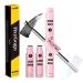 HxyGogo Bond and Seal Lash Glue 2 in 1 for DIY Cluster Lashes Lash Bond and Seal Super Strong Hold 72 Hours Latex Free Waterproof Mascara Wand Lash Glue for Sensitive Eyes (C) Lash Bond and Seal-White