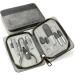 FRUCASE 8 in 1 Stainless Steel Manicure Pedicure Set with Travel Case - Professional Nail Clipper Kit - Buy Online on GoSupps.com