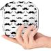 Women's Travel Storage Bag for Menstrual Cups & Makeup - Large Capacity Organizer with Hipster Mustache Design - Buy Online on GoSupps.com