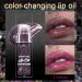 Magic Color Changing Lip Oil | Moisturizing Plumping Lip Gloss | Temperature Change Tinted Lip Care (Pink & Black - Buy Online on GoSupps.com