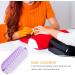 Milisten 3pcs Plastic Nail Brush - Two-sided Hand Cleaning Scrubbing Brushes for Salon Nail Art - Buy Online on GoSupps.com