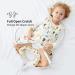Duomiaomiao Baby Sleeping Bag with Legs 1.5 Tog - Unisex 100% Cotton Wearable Blanket for 1-2 Years (75cm) - Beige Panda Design - Buy Online on GoSupps.com