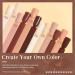 AZUREBEAUTY Dip Powder Nail Set - 6 Pcs Nude Brown Series for French Nail Art Manicure | DIY at Home | No UV Lamp Needed - Buy Online on GoSupps.com