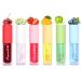 6 Pcs Lip Oil Set Plumping Lip Gloss Changing Lip Gloss Lip Oil Tinted Fruit Makeup Lip Gloss High Shine Non-Sticky Finish Moisturizing Nourishing Lipstick Anti-Wrinkle Lip Oil Lip Balm C011