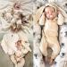 Kids Tales Newborn Baby Winter Rabbit Ear Hooded Romper 18-24 Months - Apricot - Buy Online on GoSupps.com