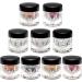 Face Glitter Makeup Eyeshadow Glitter Chunky Cosmetic Glitter for Eyes Eyebrow Mouth Facial Makeup for Parties Festivals Mona43henry - Buy Online on GoSupps.com