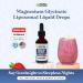 Organic Magnesium Glycinate Liquid Drops | Vegan & Non-GMO | Enhanced Absorption | Natural Flavor | Optimal Health Support (2oz 60mL) - Buy Online on GoSupps.com