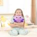 15.7 Purple Soft Axolotl Plush Pillow - Kawaii Stuffed Animal Toy for Kids, Women - Adorable Chubby Doll Sofa Decor - Birthday & Mother's Day Gift - Buy Online on GoSupps.com