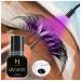 M J Eyelash Extension Glue | UV Lash Adhesive - Extra Strong Waterproof 0.1 Sec Dry - Professional Use (5ML Black - Buy Online on GoSupps.com