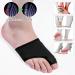 Hautllaif Bunion Corrector for Women and Men - Orthopedic Relief Splint - Big Toe Straightener Hallux Valgus Brace - Day/Night Support - Black - Buy Online on GoSupps.com