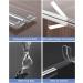 Clear Silicone Edge Protector Strip - Baby Proofing Corner Guards 6.6ft(2M) with Strong Adhesive - for Cabinets, Tables, Drawers - 10MM*2M - Buy Online on GoSupps.com