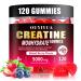 Creatine Monohydrate Gummies 5000mg for Men & Women - Sugar Free Pre-Workout Supplement, Chewables for Muscle Strength, Muscle Builder, Energy Boost, Mixed Berry Flavor, 120 Count Mixed Berry Flavor 1 Count (Pack of 120)