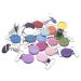 Sutoyuen 42pcs Metal Round Suspender Clips for DIY Pacifier Chains & Jewelry Accessories - Buy Online on GoSupps.com