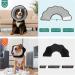 Vavopaw Adjustable Neck Rope Dog Collar | Leak Protection Soft Cone - Breathable & Eco-Friendly - Perfect for Post-Op Recovery - Size L Gray - Buy Online on GoSupps.com