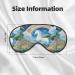 Unicorns Unisex Adjustable Buckle Blackout Sleep Eye Mask - Perfect for Home Travel Yoga & Naps - Buy Online on GoSupps.com