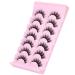 GVEFETIEE Manga Lashes - Natural Wispy Cluster Anime Mink Fluffy False Eyelashes Pack (7 Pairs) - Buy Online on GoSupps.com