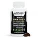 Nutritunes Organic Black Seed Oil 3% Thymoquinone Standardized Clinically Studied USP Grade Cold-Pressed Nigella Sativa ThymoQuin Non-GMO 60 Softgels