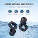 Silicone Earplugs for Sleeping & Swimming | Noise Reduction | 3 Colors & Models | Black White Pink - Buy Online on GoSupps.com