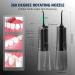 KUSKER Cordless Water Dental Flosser - 5 Modes, 4 Jet Tips - Rechargeable & Waterproof Oral Irrigator for Home & Travel (Black) - Buy Online on GoSupps.com