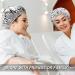 24-Piece Reusable Aluminum Foil Hair Caps for Deep Conditioning and Coloring - Thermal Silver Foil Cap for Thick Hair - Home and Salon Use - Buy Online on GoSupps.com
