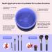 SOGUE Electric Makeup Brush Cleaner with USB Type-C Charger - Portable Automatic Beauty Brush Cleaner Machine (Blue) - Buy Online on GoSupps.com