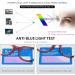 Bevi Reading Glasses 2.5x - Blue Light Blocking Anti Eye Strain Spring Hinge for Men & Women - Coral Color - Buy Online on GoSupps.com