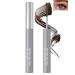 Washable Metal Rod 3D Mascara-1Pcs Waterproof Brown Tubing Mascara Volume and Length Long Lasting Smudge-proof Curling Eyelash Iron Brush Wand Mascara Christmas Makeup Gift for Women-02 Brown 1pcs Brown