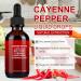 Cayenne Pepper Drops Cayenne Pepper Hawthorn Beet Root Turmeric Curcumin Vitamin K2 & D3 Cayenne Health Supplements Gentle Formula Vegan-Friendly Easily Absorbed - 60ml 2.02 Fl Oz (Pack of 1) - Buy Online on GoSupps.com