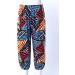 TiaoBug Kids Smocked Bohemian Harem Pants Floral Print - Size 8 - Buy Online on GoSupps.com