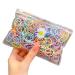 100PCS Baby Hair Bands Small Hair Bands Toddler Hair Bands Hair Bobbles Hair Ties for Women Girls Kids Multicolor (14#Fangbai-100pcs)