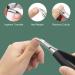 CGBE Professional Podiatrist Toenail Clippers for Thick & Ingrown Nails - Stainless Steel with Silicone Handle - Ideal for Seniors - Black - Buy Online on GoSupps.com