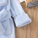 Soft Flannel Jelly Baby Bathrobe for Boys & Girls | Toddler Nightwear & Pajamas (3-4 Years) - Light Blue - Buy Online on GoSupps.com