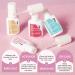 Jelly Nude Acrylic Dipping Powder System Essentials KitLiquid Glue Set Steps 1-4 Base Coat Activator Top Brush Saver Long Lasting and No Nail Lamp Needed for French Nails - Buy Online on GoSupps.com