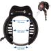 M-Wave XL Ring Frame Lock - Black One Size | Secure Your Bike Anywhere | International Shipping Available - Buy Online on GoSupps.com