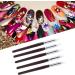 5Pcs Nail Art Carving Brushes - Durable & Safe DIY Tools for Nails Clay & Sculpture - Buy Online on GoSupps.com