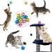 cobee Sponge Cat Balls Toy 10 Pieces 4 cm Large Cat Toy Balls Foam Soccer Toy Balls Activity Cat Play Toy Interactive Ball Toy for Indoor Cat Kitten - Buy Online on GoSupps.com