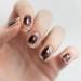 Avoa Beauty Nail Film - Perfectly Imperfect Black & Gold Minimal Nail Art | 16 Self-Adhesive Long-Lasting Nail Wraps - Buy Online on GoSupps.com
