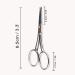 Babiface Nose Hair Scissor | Rounded Tip Safety Scissor for Facial Hair | Stainless Steel Trimmer for Men and Women - Buy Online on GoSupps.com