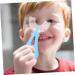 Gleavi 2nd Hand Cartoon Toothbrush for Children - Silicone Full Mouth Manual Toddler Toothbrush - Buy Online on GoSupps.com