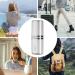 Joberio Portable Toothbrush Case & Cup - Travel Toothbrush Organizer Toothpaste Storage for Camping & School - Transparent Gray - Buy Online on GoSupps.com