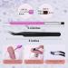 3D Acrylic Nail Charms Kit - Flower Butterfly Bow & Gummy Bear Nail Jewels | Heart Shaped Flatback Rhinestones with Picker Tools - 24 Grids Black Nail Art Decor - Buy Online on GoSupps.com