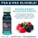Transcend Mixed Berry Glucose Shots 12 Pack - Fast Acting Blood Sugar Support for Diabetics - Gluten Free Vegan Formula - 15g Dose - Made in USA - 2.5oz Each (Pack of 12) - Buy Online on GoSupps.com