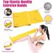 Buy Resistance Bands - 2m Professional Latex Elastic for Home & Gym | Upper & Lower Body Training Physical Therapy Yoga & Pilates - Yellow/Pink - Buy Online on GoSupps.com