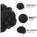 Long beard ball head wig bun grab clip Fluffy natural scrunchie bridal cocktail hairpin Messy Hair Bun Extensions Curly Wavy Hair Scrunchies Ponytail Hair Extensions (Natural Black) - Buy Online on GoSupps.com