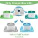Veken 4 Pack Replacement Filters & 2 Pack Pre-Filter Sponges for Pet Fountain - Buy Online on GoSupps.com