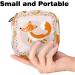 Sweet Women's Autumn Fox Binding-Up Bag | Large Menstrual Cup Pocket & Zipper | Perfect for Periods Panty Liners & Tampons - Multicolored - Buy Online on GoSupps.com