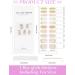 EBANKU Nail Gel Polish Strips 20 PCS Gel Nail Polish Stickers Wraps Adhesive Gel Nail Stickers with Nail File Stick and Sealing Strip (E Carmel) - Buy Online on GoSupps.com