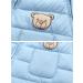 JiAmy Baby Snowsuit Hooded Romper | Winter Outfits | Cartoon Bear | Blue | 3-6 Months - Buy Online on GoSupps.com