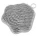 FOMIYES Silicone Face Scrubber Soft Facial Cleansing Brush Manual Exfoliator Brush with Suction Cup Deep Cleaning Tool for Skin Care